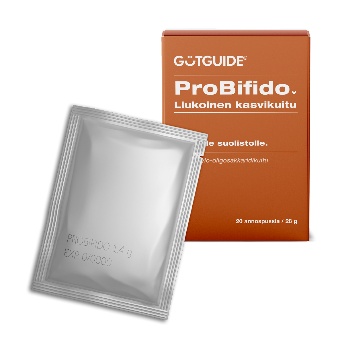 GutGuide®Probifido - Bakteerien ravintokuitu - 10 annospussia