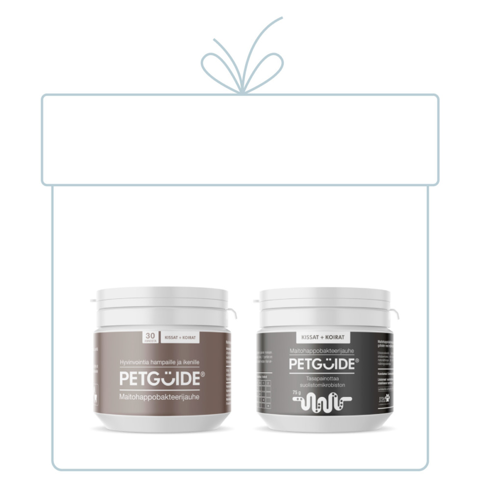PetGuide®-lahjasetti kissalle tai koiralle
